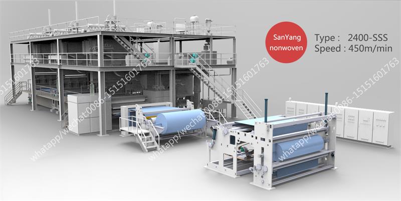 SSS紡粘無紡布生產(chǎn)線