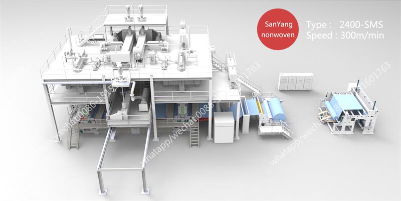 SMS紡粘熔噴無紡布生產(chǎn)線